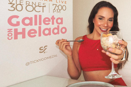 RECETA: Galleta con Helado con @Tickygomezal by SOTIUFIT